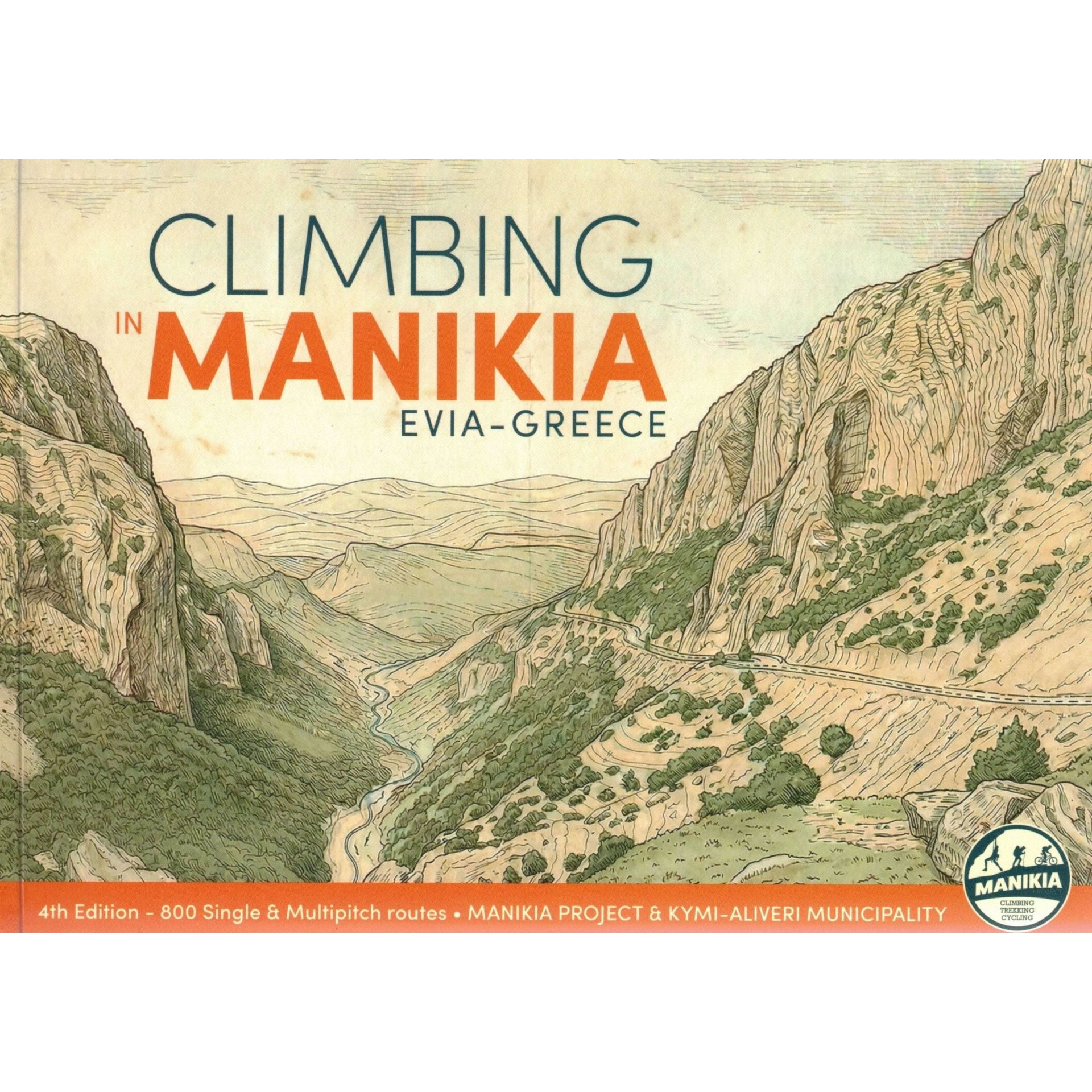 Climbing in Manikia Guidebook and Topo - 2026 Edition